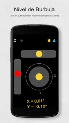 Inclinometer android App screenshot 4