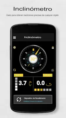 Inclinometer android App screenshot 6