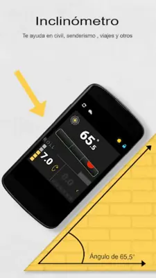 Inclinometer android App screenshot 7